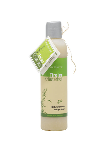 Bio Shampoo mit Bergkr&auml;utern (Schampoo gegen Haarausfall)