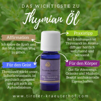 Thymian&ouml;l thymol bio