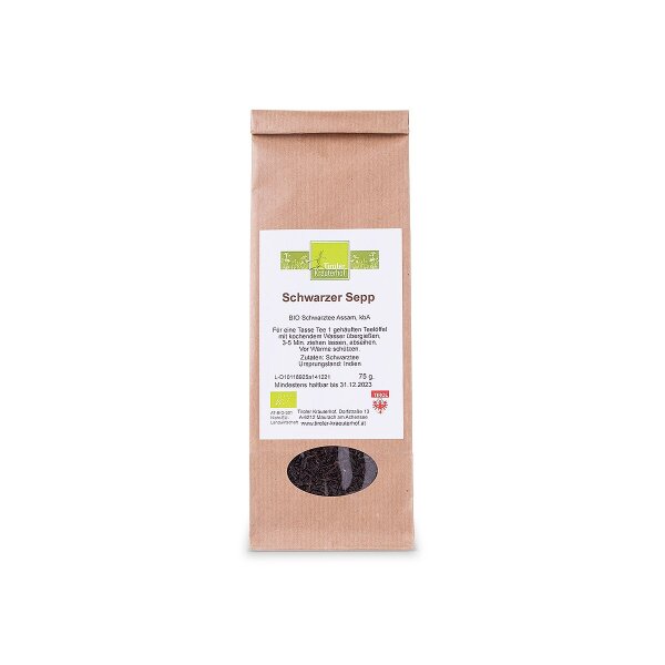 Bio Schwarztee Assam "Schwarzer Sepp"