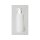 Rundflasche natur HDPE 500ml mit Pumpspender weiss