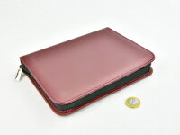 Taschenapotheke leer, Nylon-Etui bordeaux 14 Schlaufen...