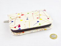 Taschenapotheke leer, Kunststoff-Etui Blumenmuster 5...