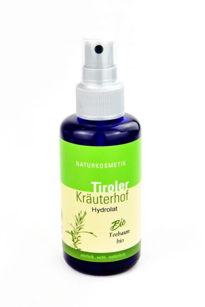 Teebaum bio Hydrolat - Teebaumwasser bio (Melaleuca alternifolia water) 100ml