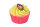 veganer Bademuffin - Badepraline Rose swirl 45gr