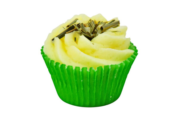 veganer Bademuffin - Badepraline Lemongrass swirl 45gr