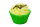 veganer Bademuffin - Badepraline Lemongrass swirl 45gr