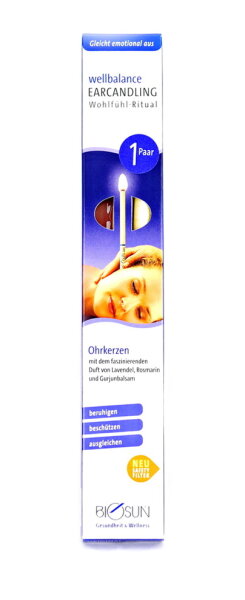 BIOSUN Ohrenkerzen, wellbalance 1 Set &agrave; 2 Stk
