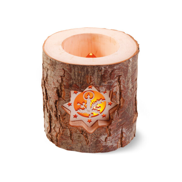 Tischleuchte Holz