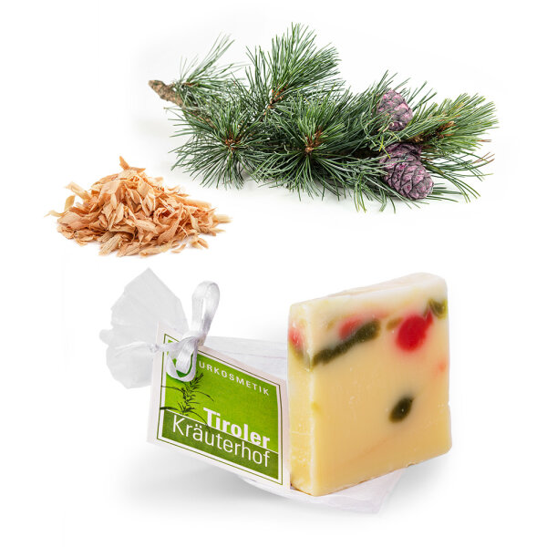 Naturseife mit Zirben&ouml;l 40 g