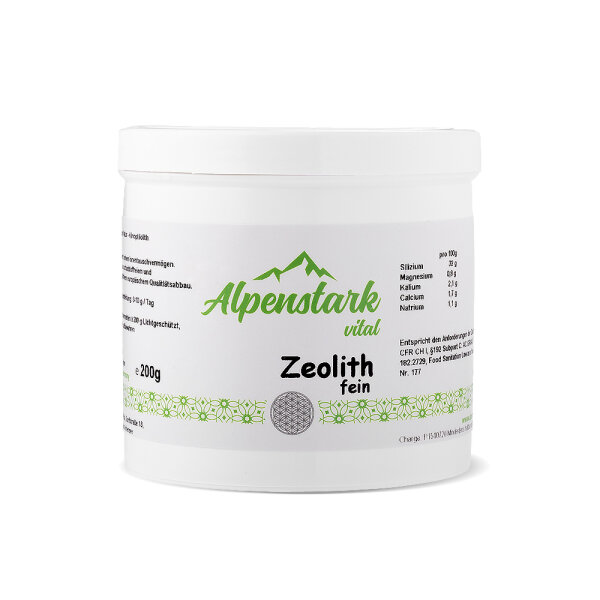 Zeolith Detox Basic - 200g Fein