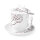 Porzellan Tee-Tasse "Kirschbl&uuml;te" mit Untertasse und Edelstahlfilter