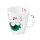 Porzellan Tee-Becher- Gro&szlig; "Lotosbl&uuml;te"